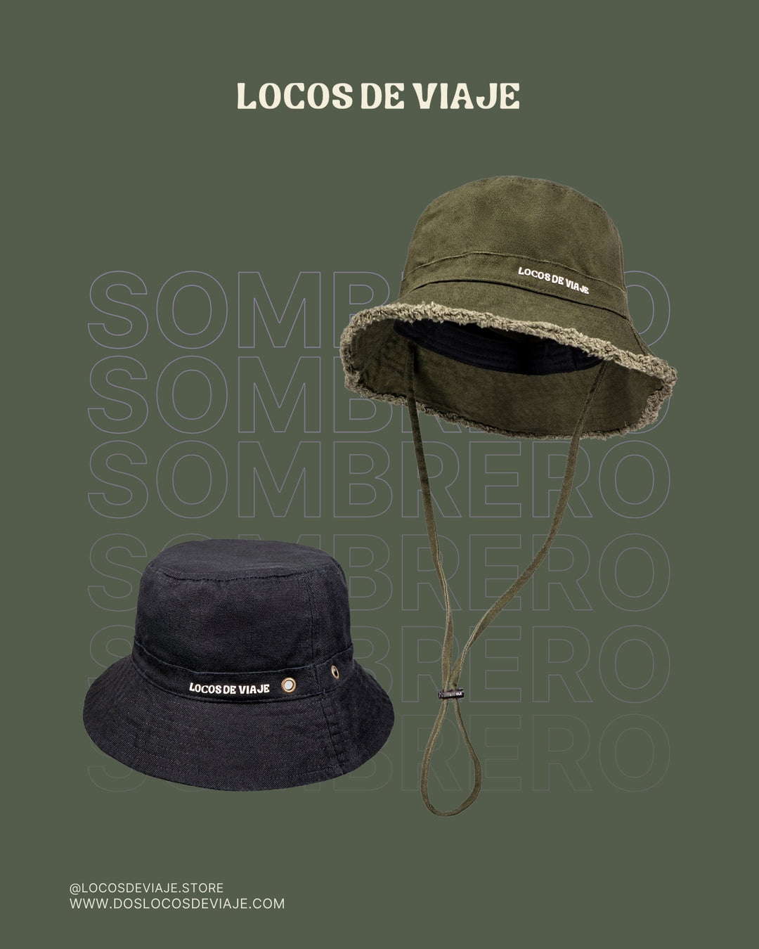 Sombreros de Aventura para Viajes Outdoor | Dos Locos de Viaje