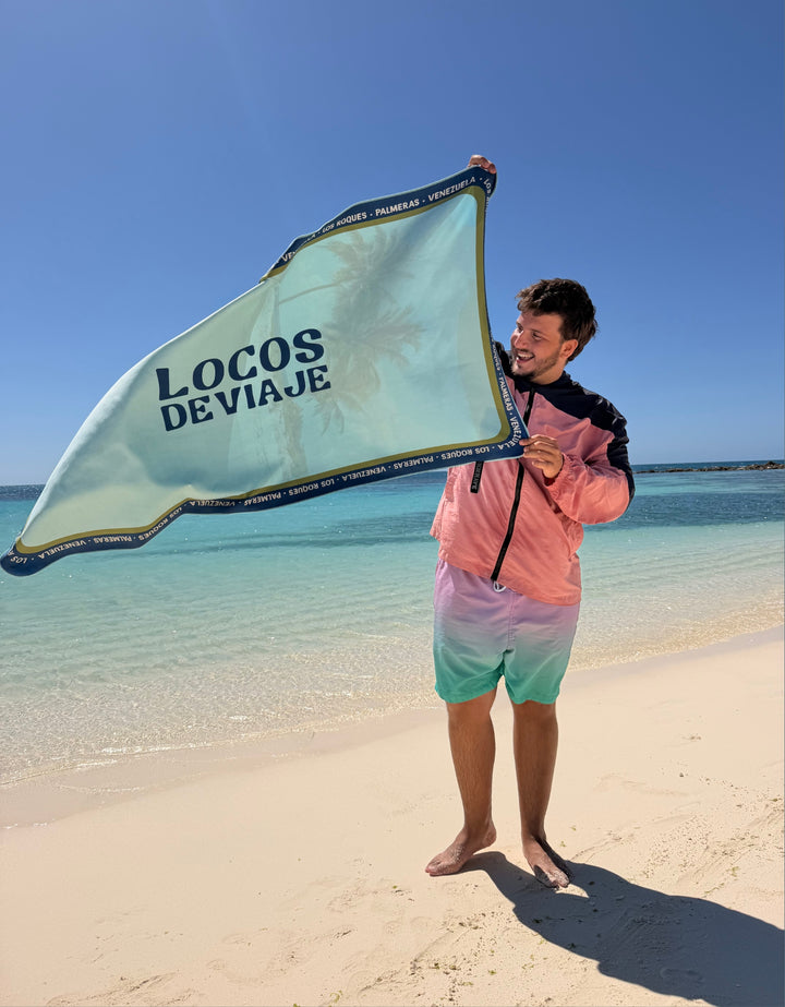 Toalla de Microfibra Mediana- Los Roques | Dos Locos de Viaje