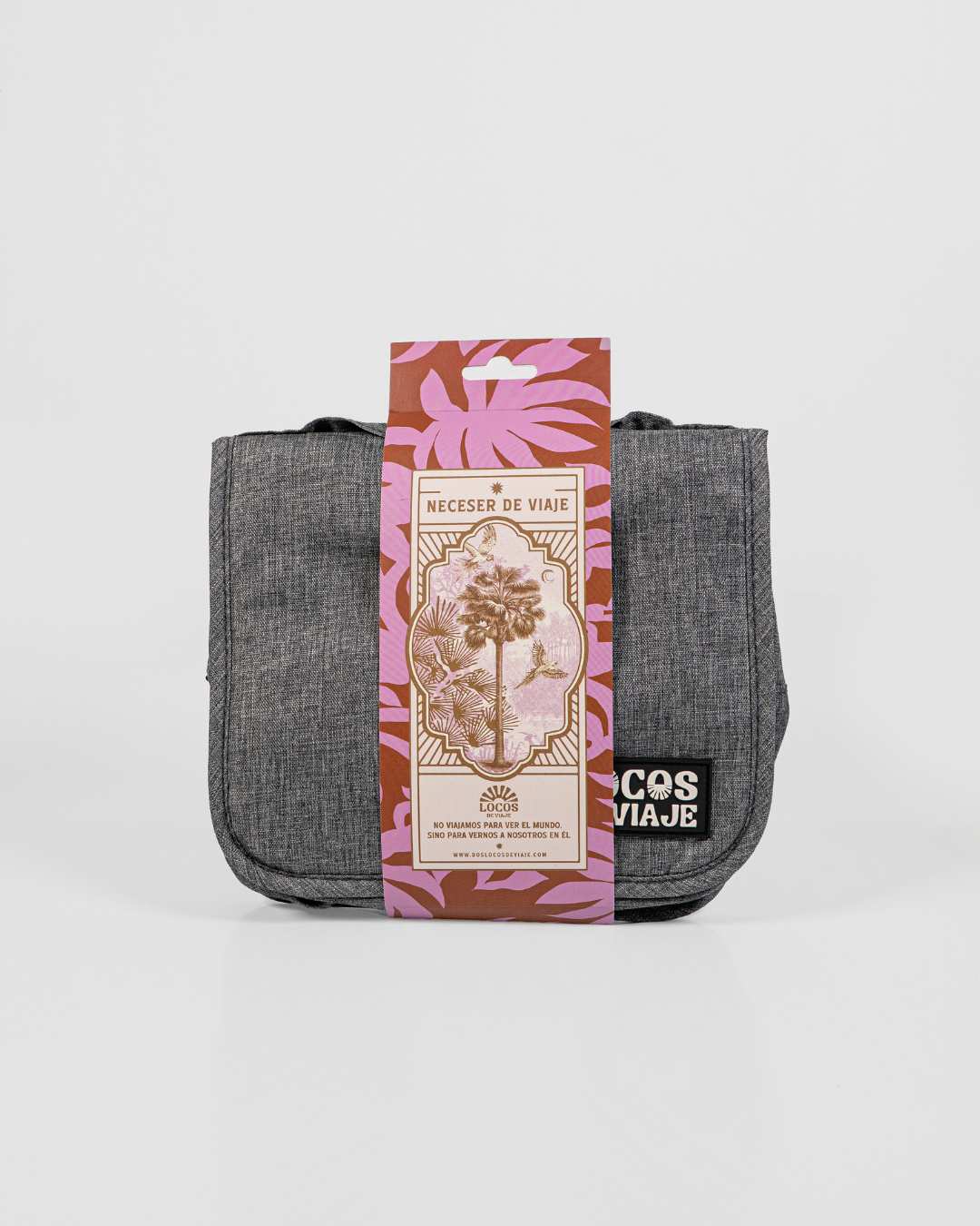 Neceser de Viaje Gris | Dos Locos de Viaje
