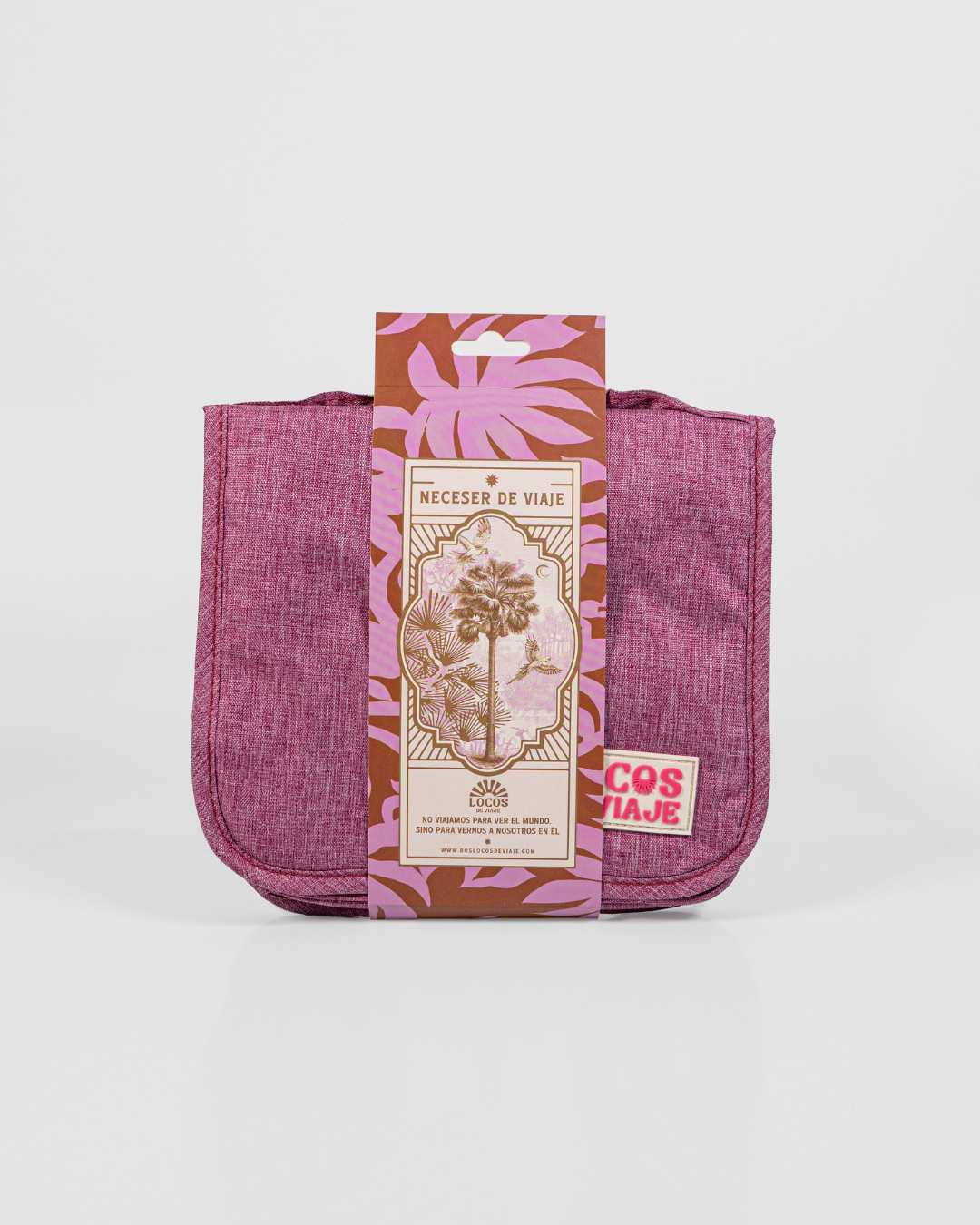 Neceser de Viaje Rosado | Dos Locos de Viaje
