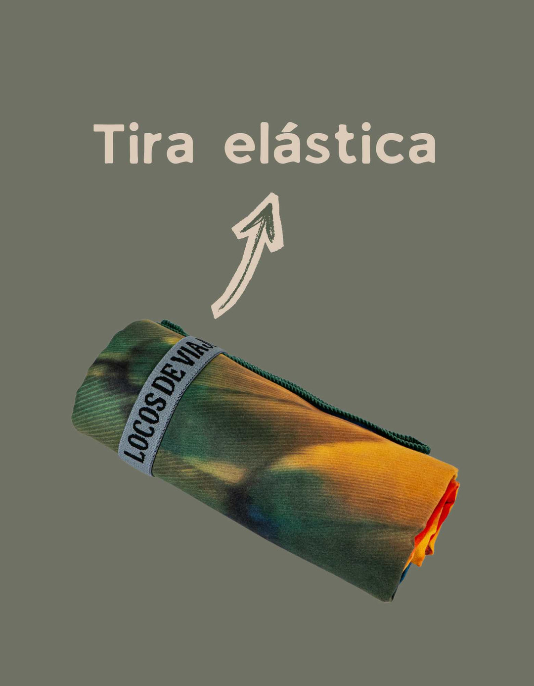 Toalla de Microfibra Mediana - Plumas | Dos Locos de Viaje