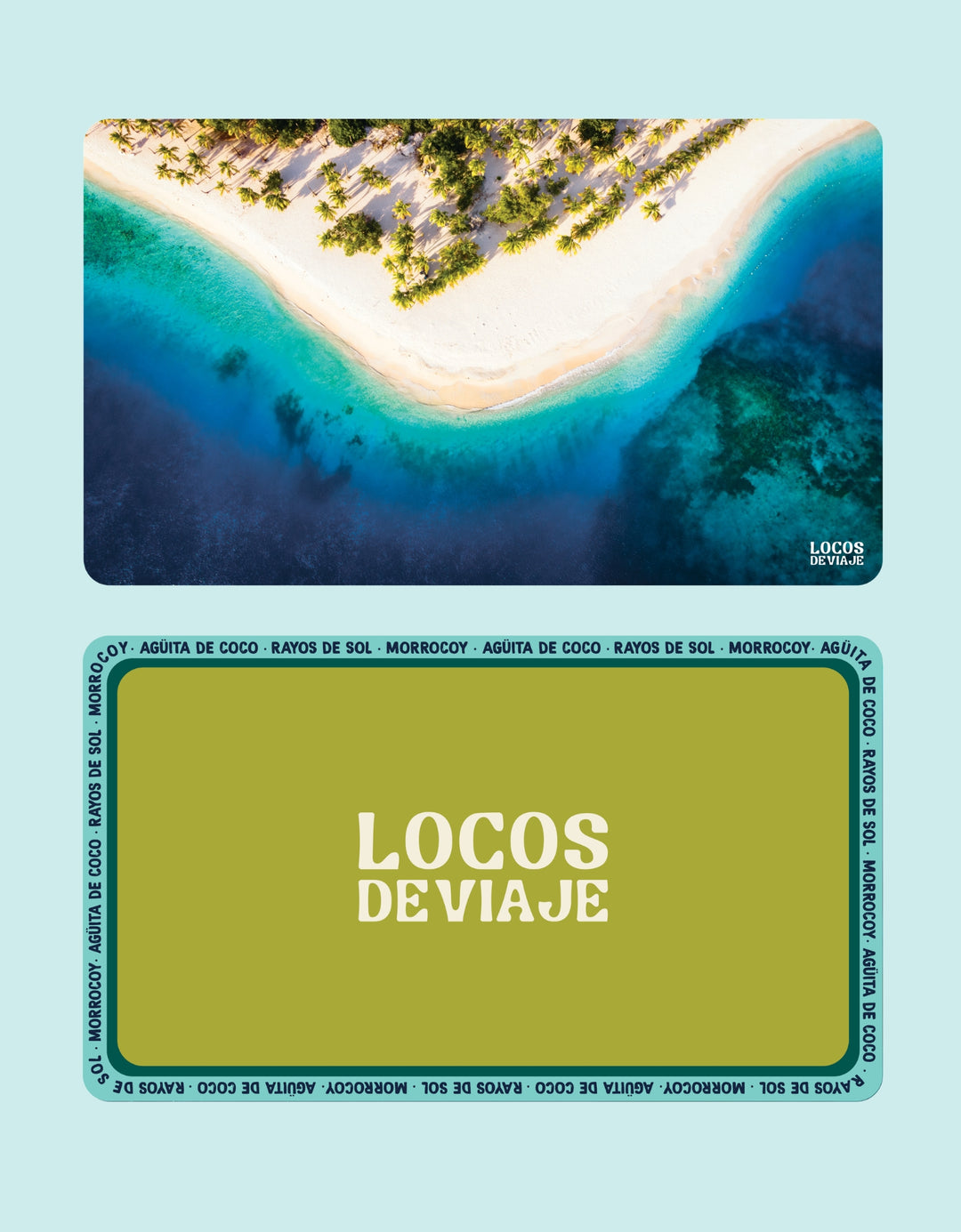 Toalla de Microfibra Mediana- Cayo Sombrero | Dos Locos de Viaje
