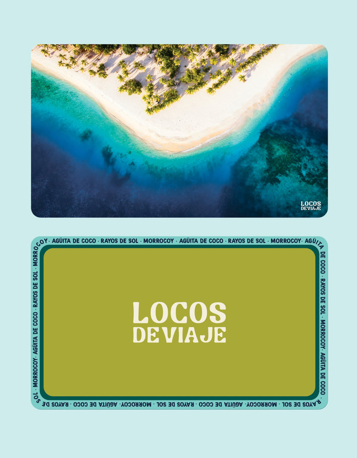 Toalla de Microfibra Mediana- Cayo Sombrero | Dos Locos de Viaje
