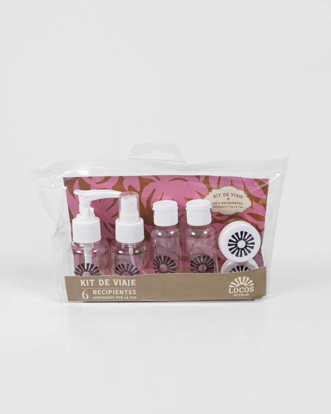 Neceser de Viaje Rosado | Dos Locos de Viaje