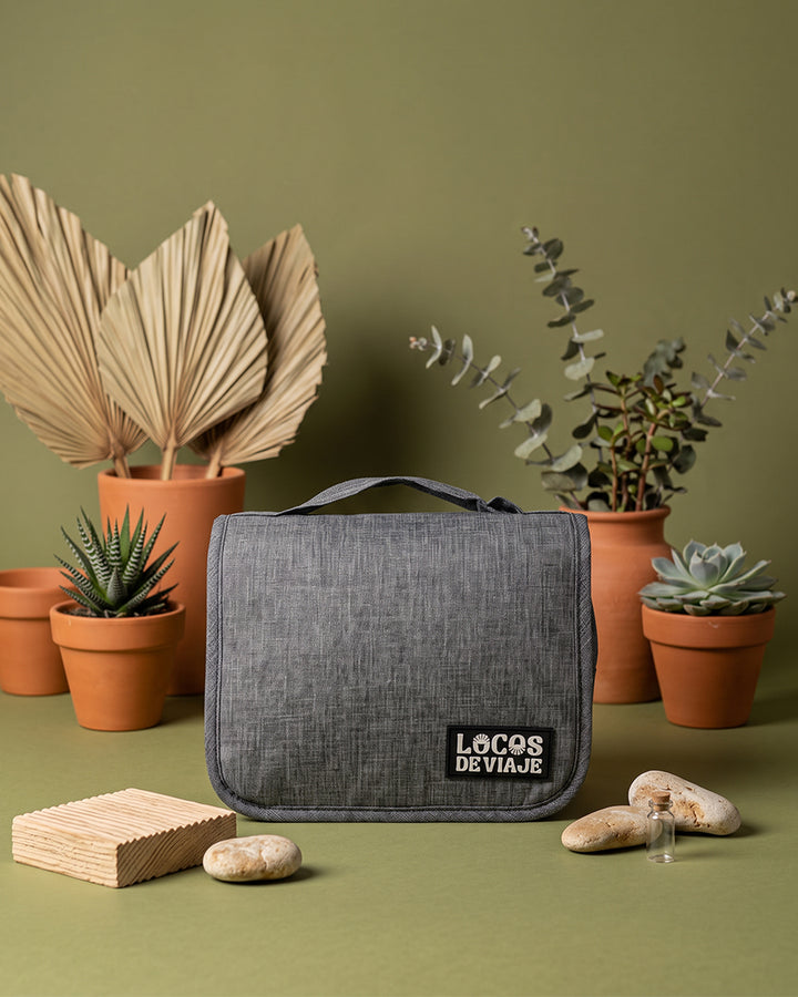 Neceser de Viaje Gris | Dos Locos de Viaje